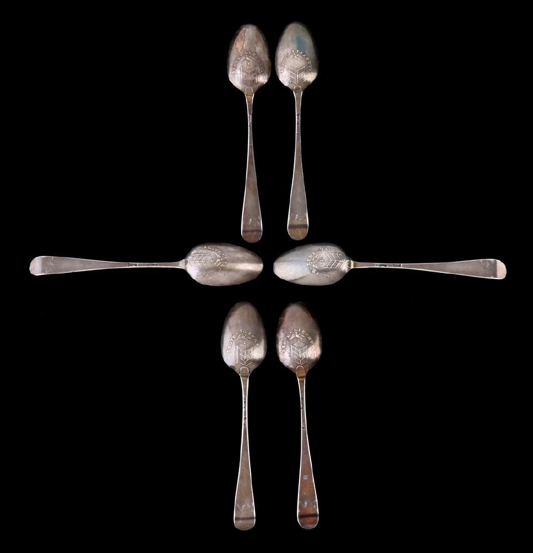 REPRODUCTION 'I LOVE LIBERTY' PICTURE BACK SPOONS (1 of 8)