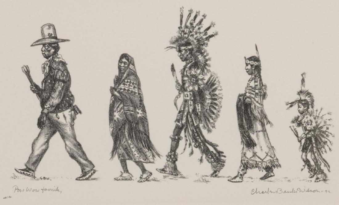 CHARLES BANKS WILSON PENCIL SIGNED LITHOGRAPH (1 of 10)