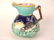 211: VICTORIAN MAJOLICA FISH & SEASHELL PITCHER