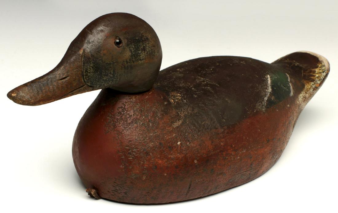 A MASON PREMIER GRADE MALLARD HEN DECOY (1 of 15)