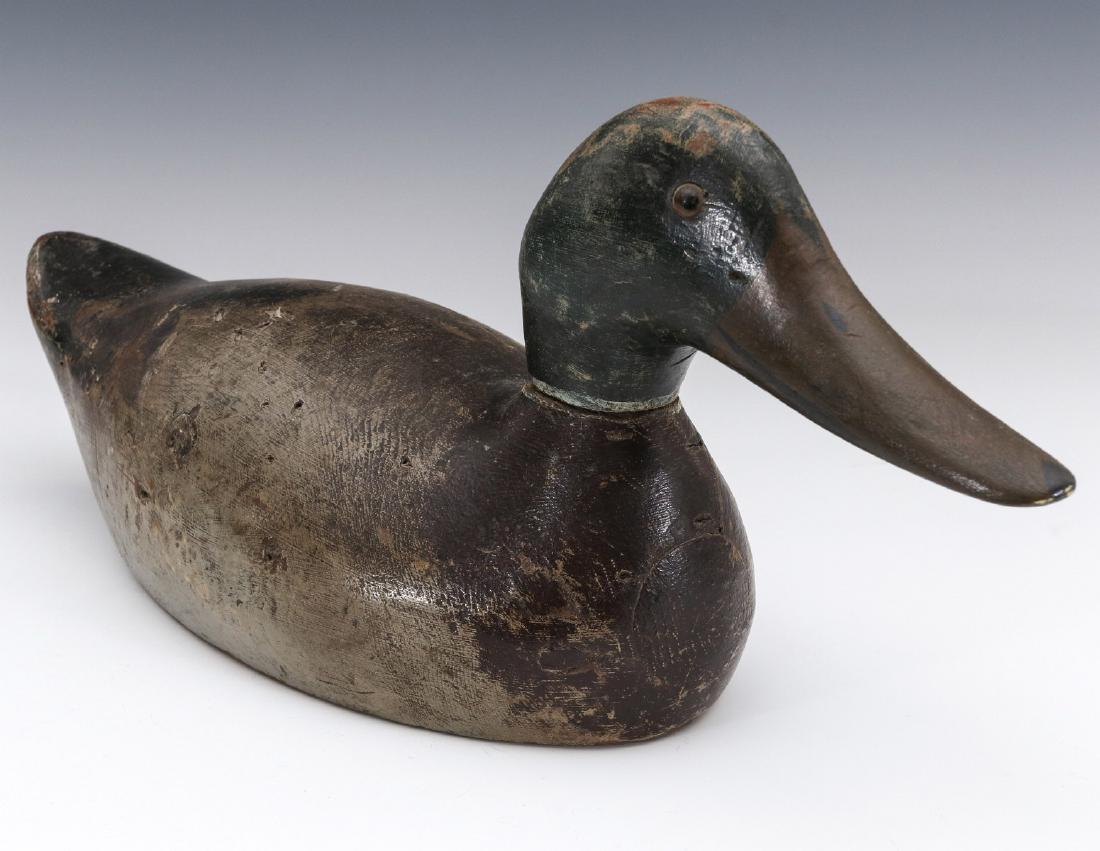AN EVANS STANDARD MODEL MALLARD DRAKE DECOY (1 of 9)