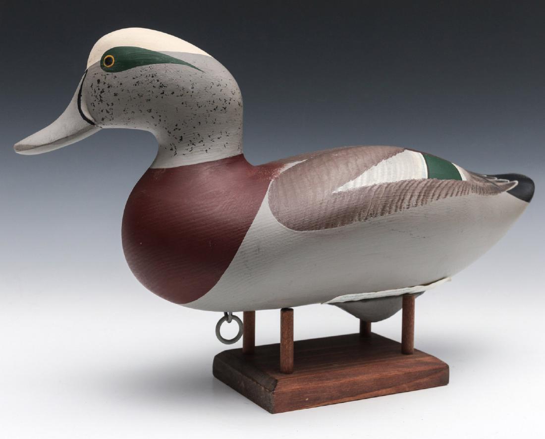 A PATRICK VINCENTI WIDGEON DRAKE DECOY (1 of 11)