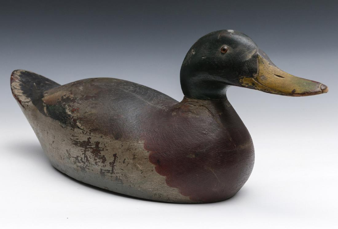 A MASON PREMIER GRADE MALLARD DRAKE DECOY (1 of 11)
