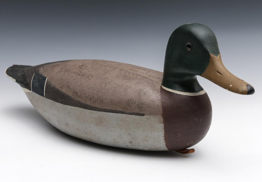 HURLEY CONKLIN MALLARD DRAKE DECOY, MANAHAWKIN, NJ (1 of 12)