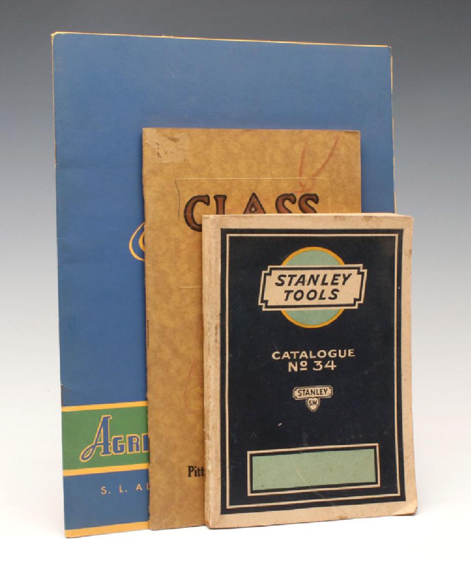 THREE 20TH CENTURY TOOL AND GLASS TRADE CATALOGS (1 of 6)