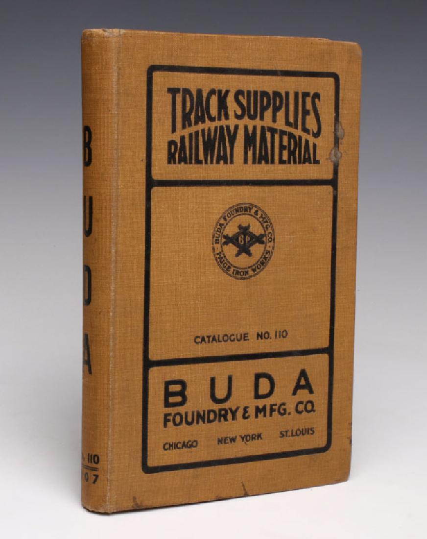 A 1907 BUDA FOUNDRY TRACK SUPPLIES TRADE CATALOG (1 of 12)