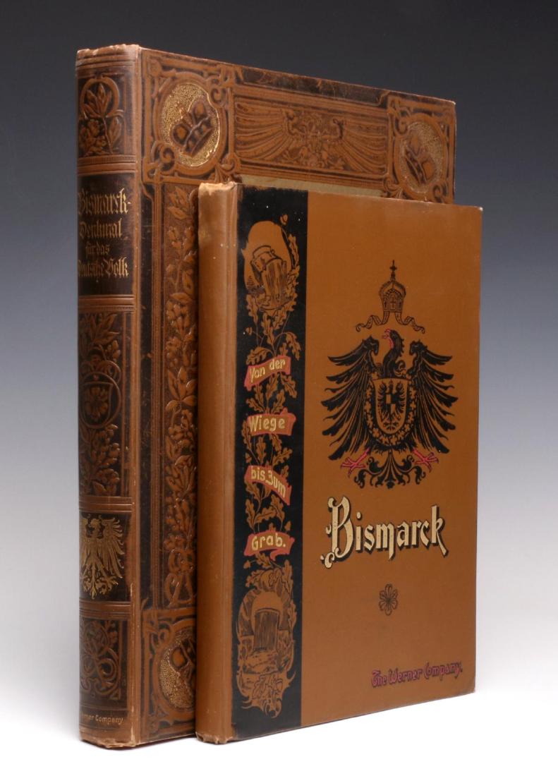 TWO GERMAN BISMARCK REMEMBRANCE/MEMORIAL BOOKS (1 of 17)