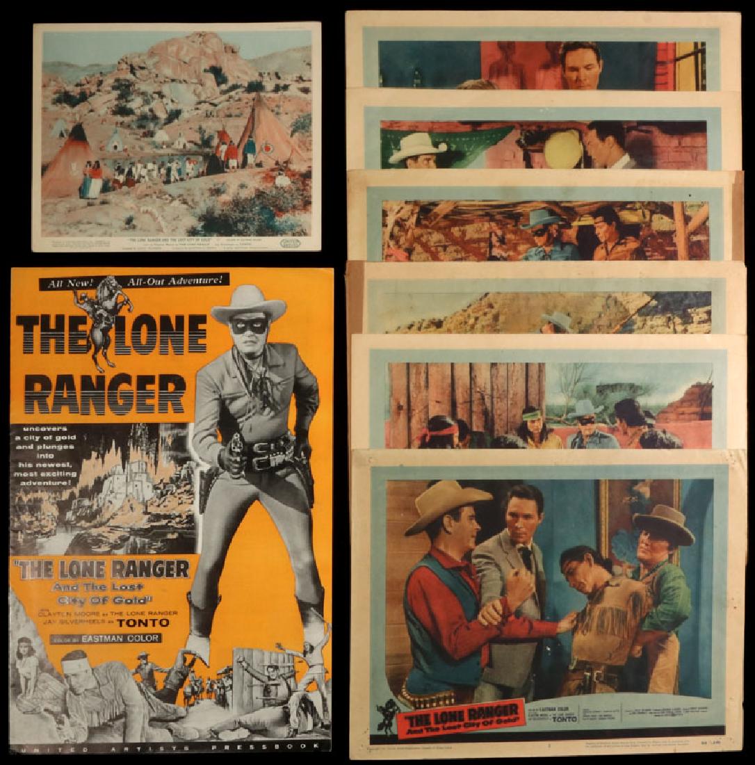 LONE RANGER AND THE LOST CITY OF GOLD LOBBY CARDS (1 of 8)