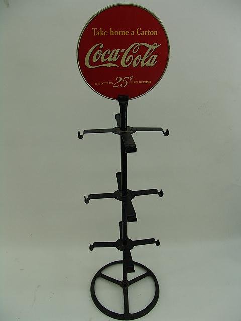 1930'S COCA-COLA SIX PACK DISPLAY RACK - EXCELLEN - 5