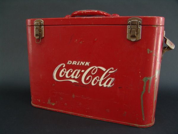 coca cola airline cooler