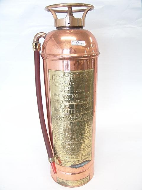 ESSANAY SODA AND ACID COPPER FIRE EXTINGUISHER