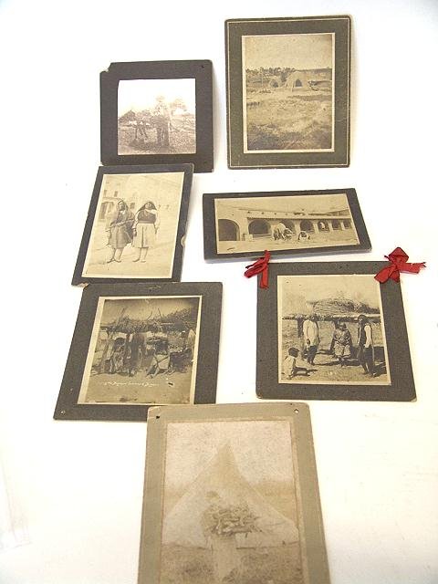 EARLY 20TH CENTURY MOUNTED PHOTOS OF MOJAVE INDIANS