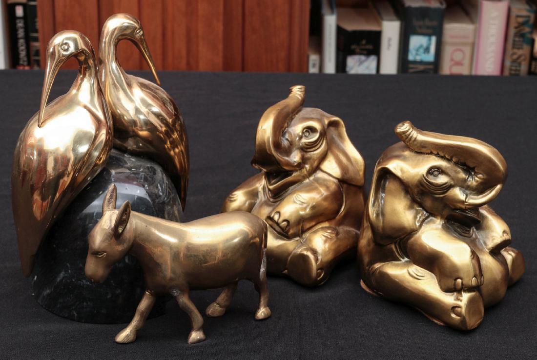A COLLECTION OF VARIOUS BOOKENDS (1 of 17)