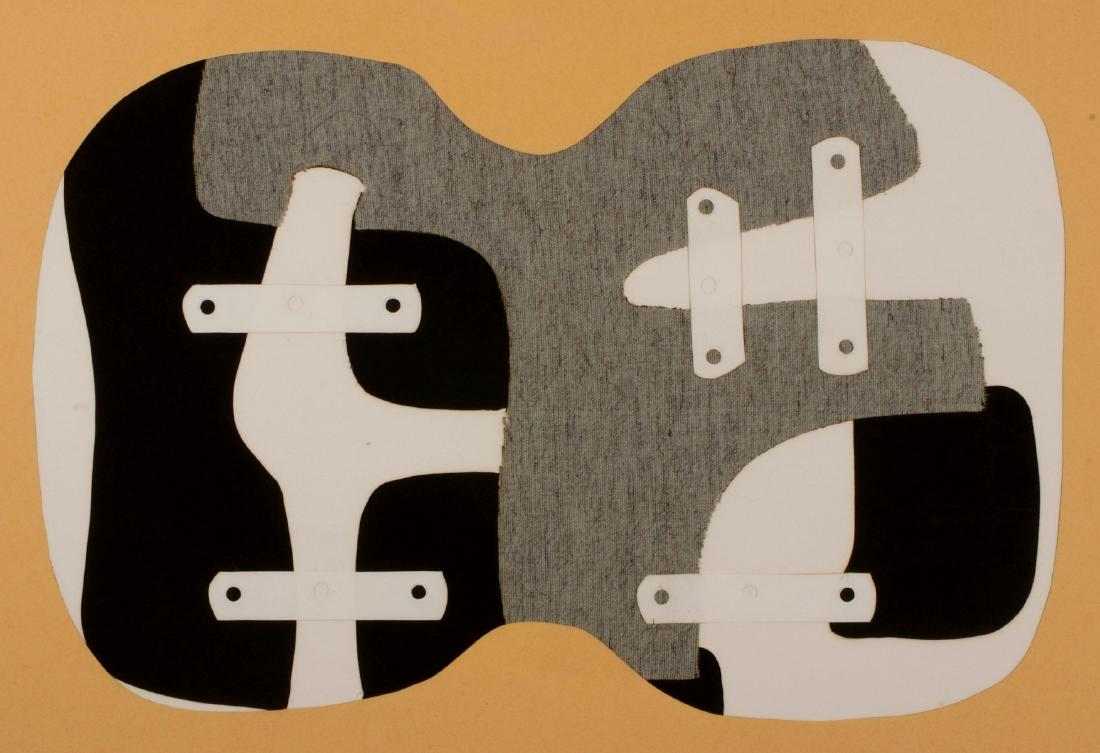 CONRAD MARCA-RELLI (1913-2000) SIGNED COLLAGE (1 of 10)