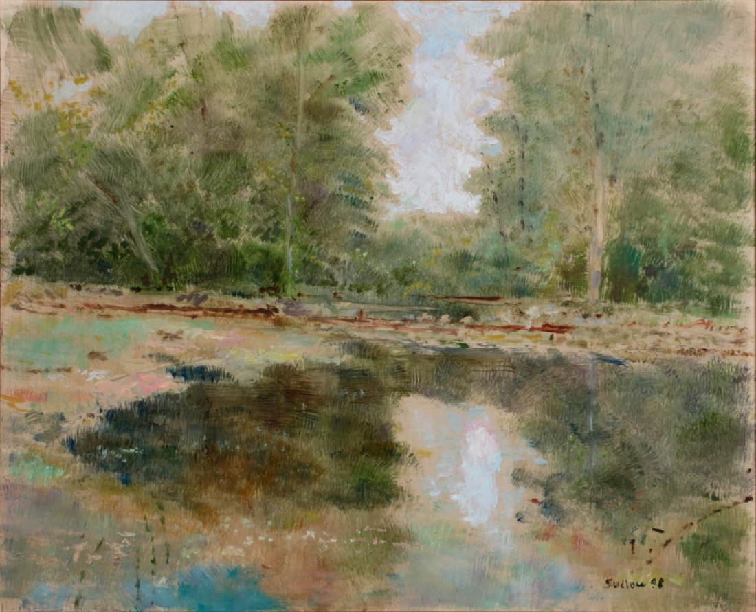 ROBERT SUDLOW (1920-2010) OIL ON ARTIST'S BOARD (1 of 11)