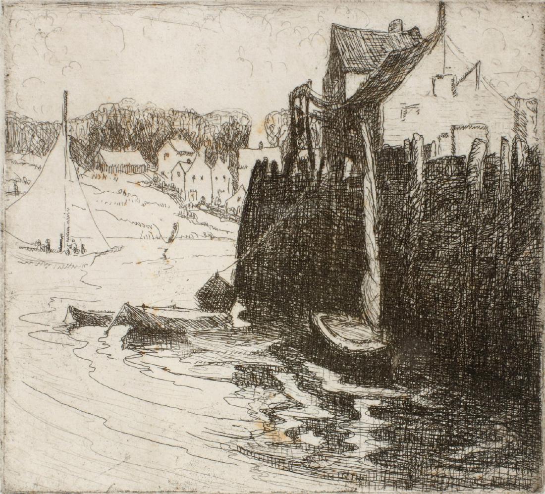 ILAH KIBBEY (1888-1958) DRYPOINT ETCHING (1 of 10)