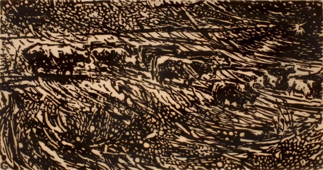 ROBERT MacDONALD GRAHAM (1919-2003) BLOCK PRINT (1 of 10)