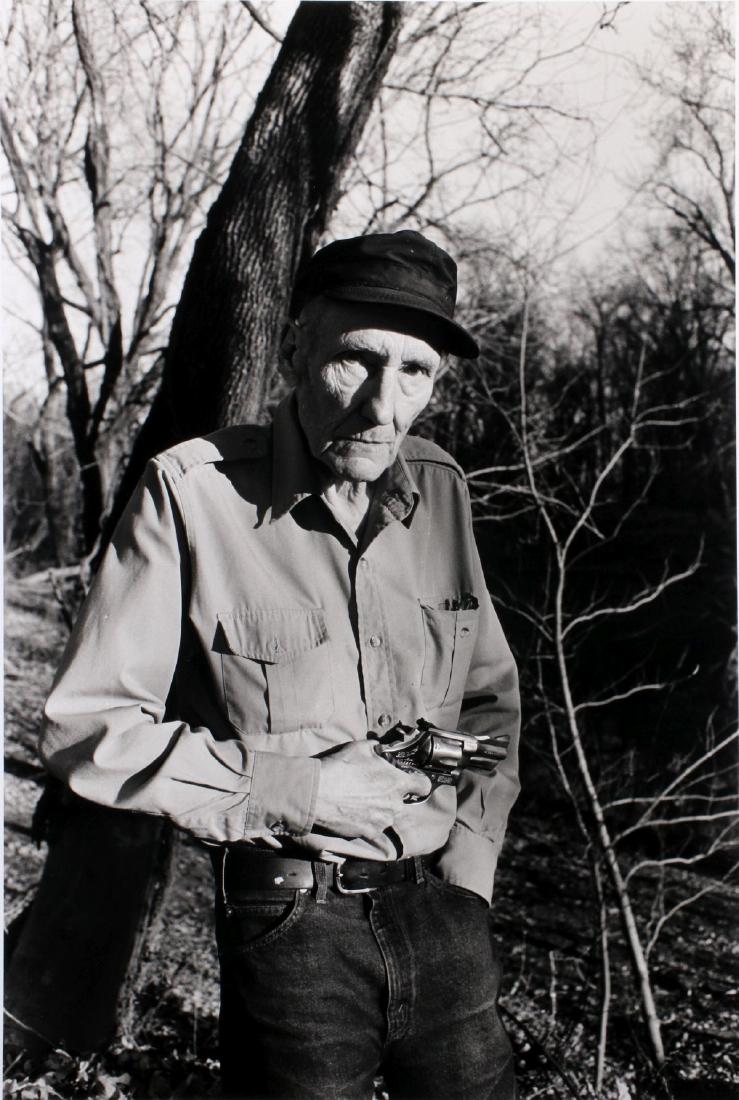 SILVER GELATIN IMAGE, BLUMB, WILLIAM S. BURROUGHS (1 of 12)
