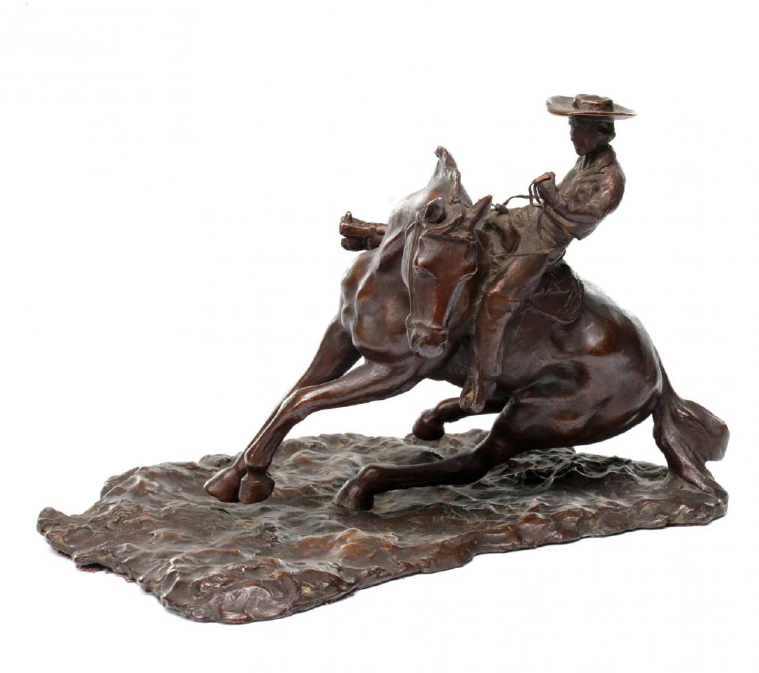 A NELLI ART WORKS FOUNDRY WESTERN THEME BRONZE (1 of 18)