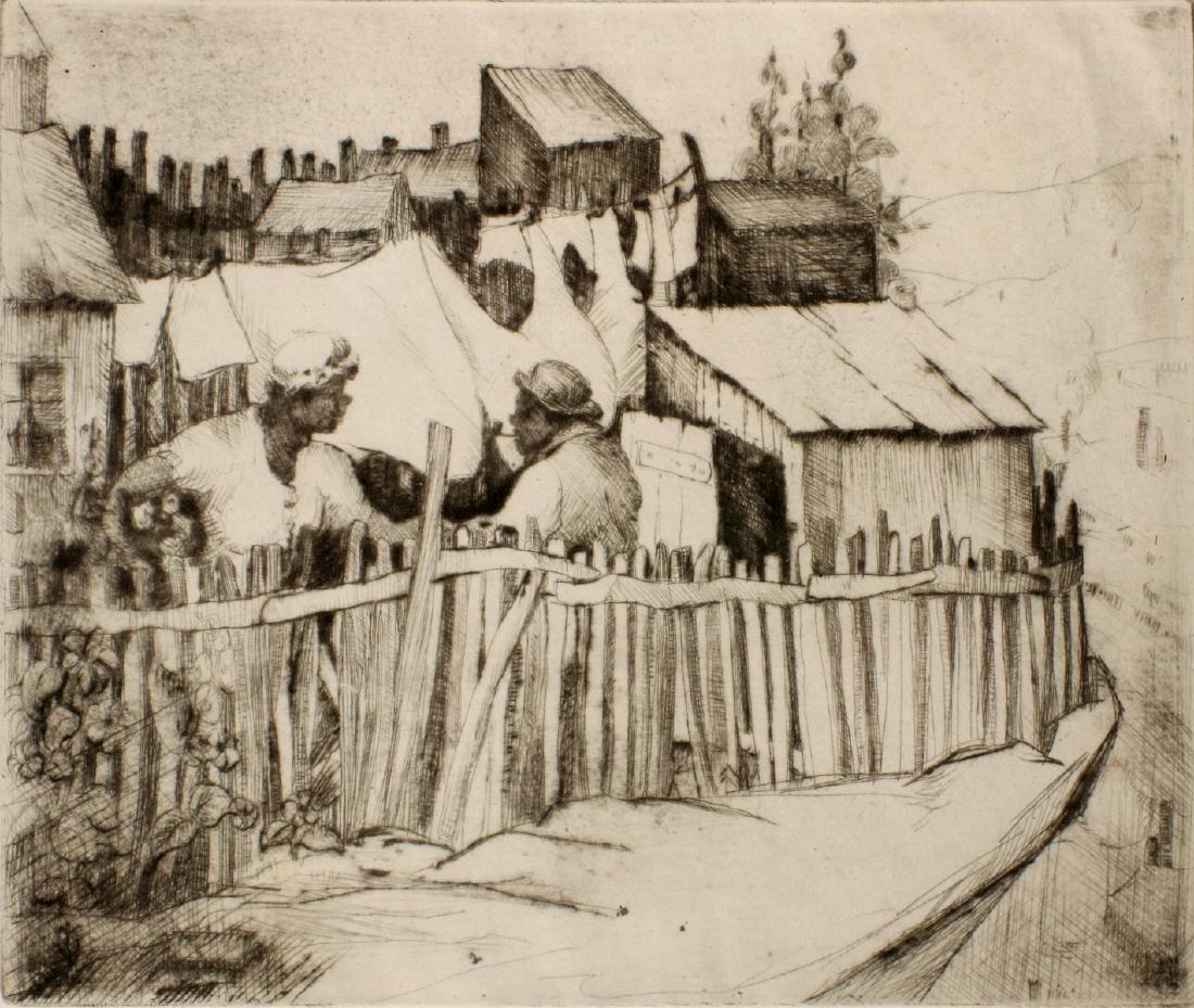 ILAH KIBBEY (1888-1958) UNSIGNED ESTATE ETCHINGS (1 of 12)