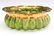 LOW MELON RIB ART GLASS BOWL SIGNED LOETZ AUSTRIA - 4