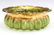 LOW MELON RIB ART GLASS BOWL SIGNED LOETZ AUSTRIA - 5