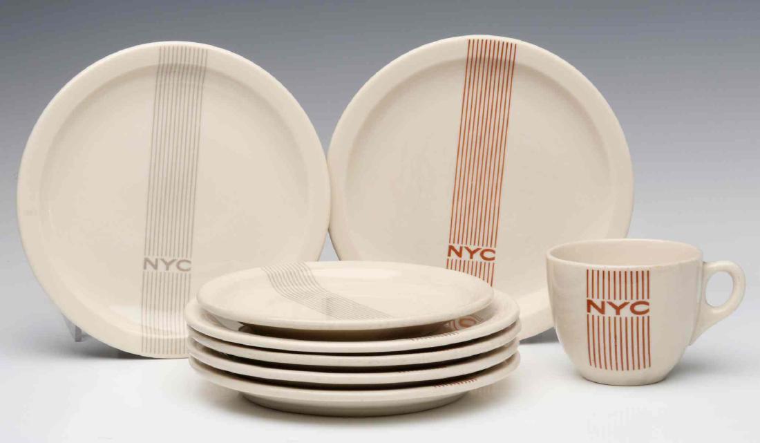 NEW YORK CENTRAL RAILROAD MERCURY CHINA (1 of 17)