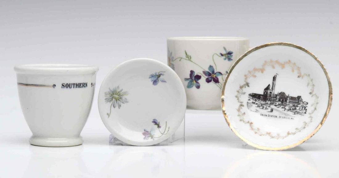 CB&Q, SOUTHERN RR & ST. LOUIS UNION STATION CHINA (1 of 13)