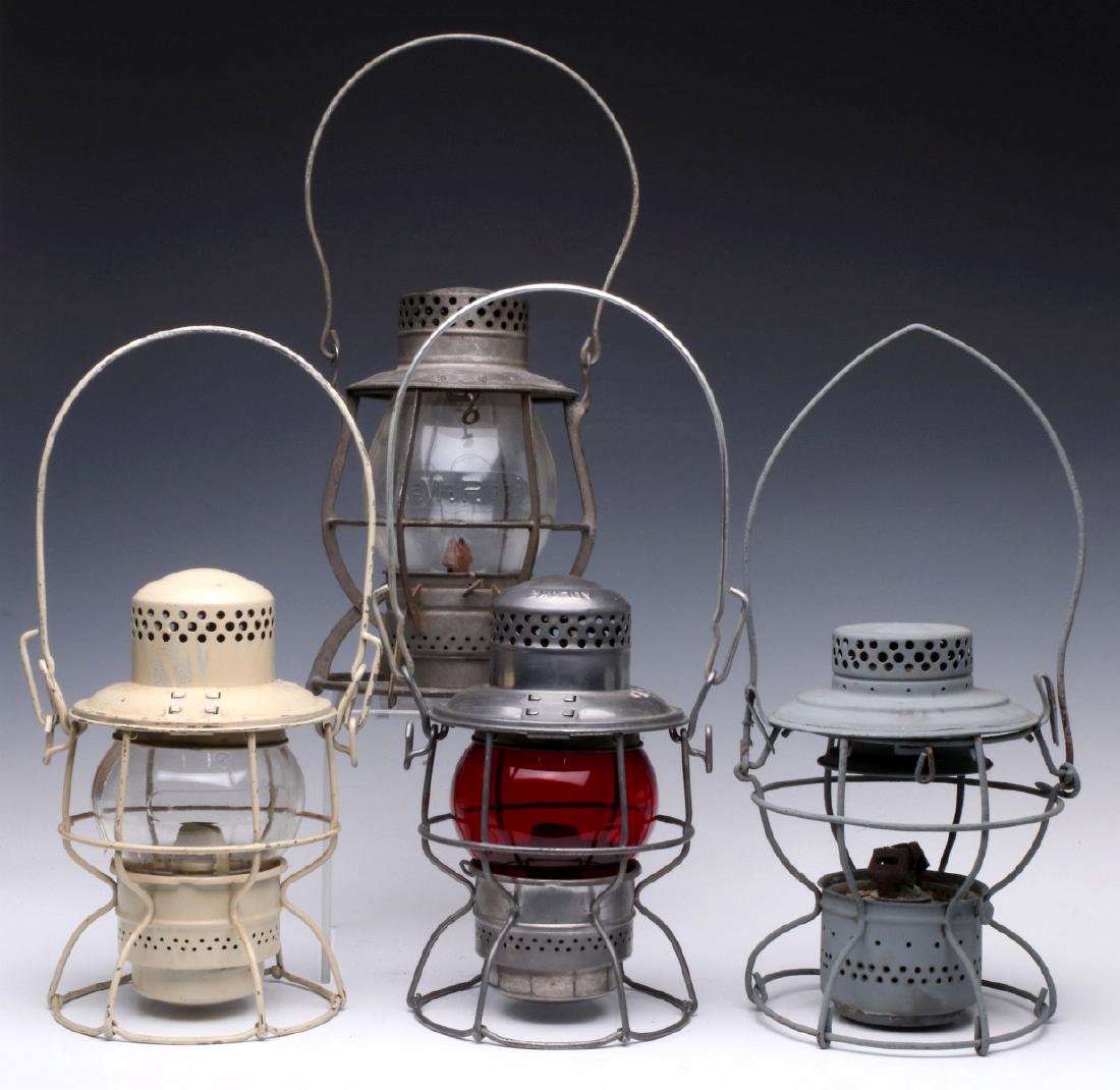 FOUR MO PAC, CMStP&P, L&N RAILROAD LANTERNS (1 of 13)