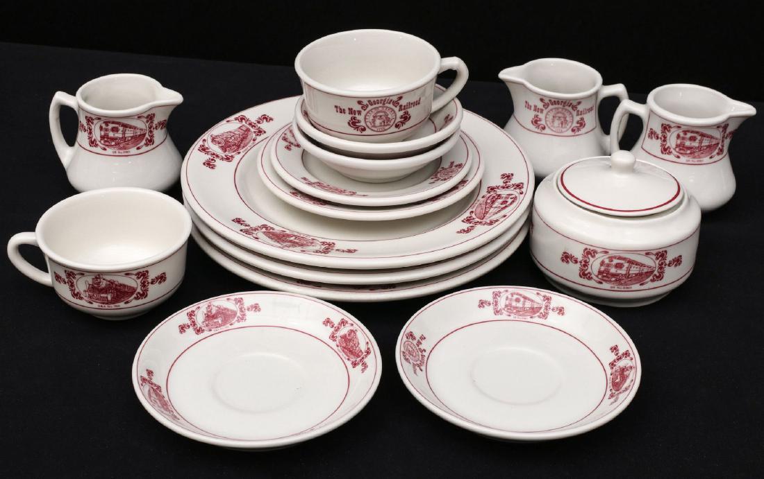 SET OF THE NEW GEORGIA RAILROAD CHINA (1 of 1)