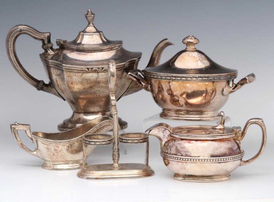 FIVE PCS MISSOURI PACIFIC RAILROAD SILVER SERVICE (1 of 10)