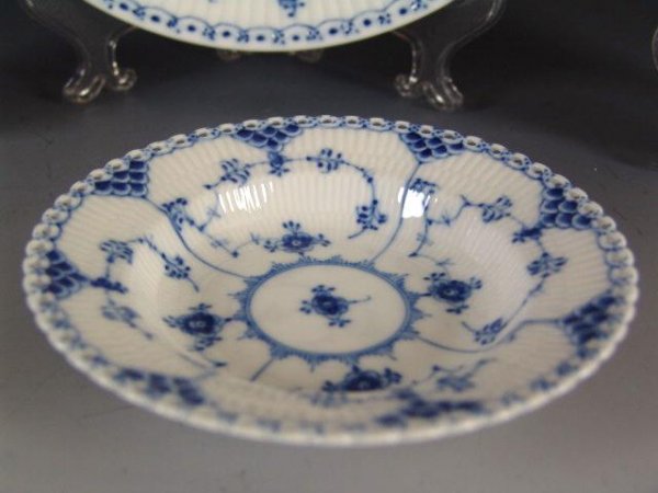 ROYAL COPENHAGEN BLUE FLUTED FULL LACE FINE CHINA - 3