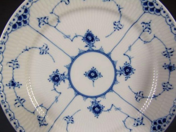 ROYAL COPENHAGEN BLUE FLUTED FULL LACE FINE CHINA - 5