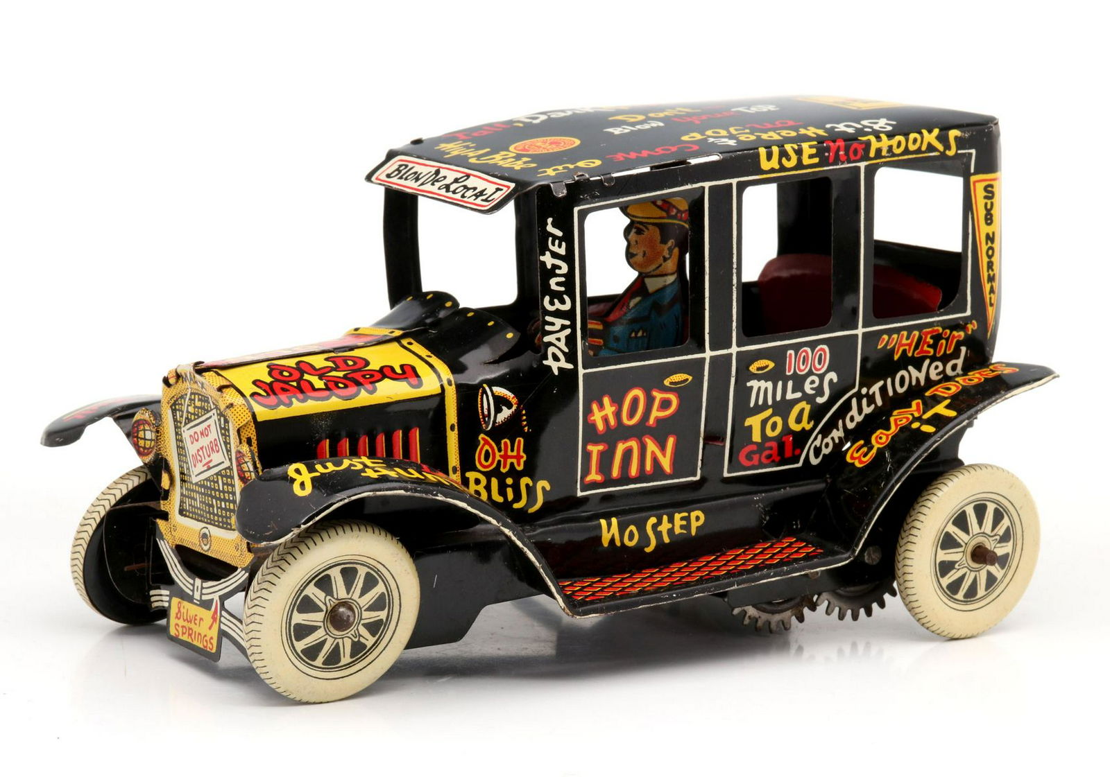 old jalopy toy car