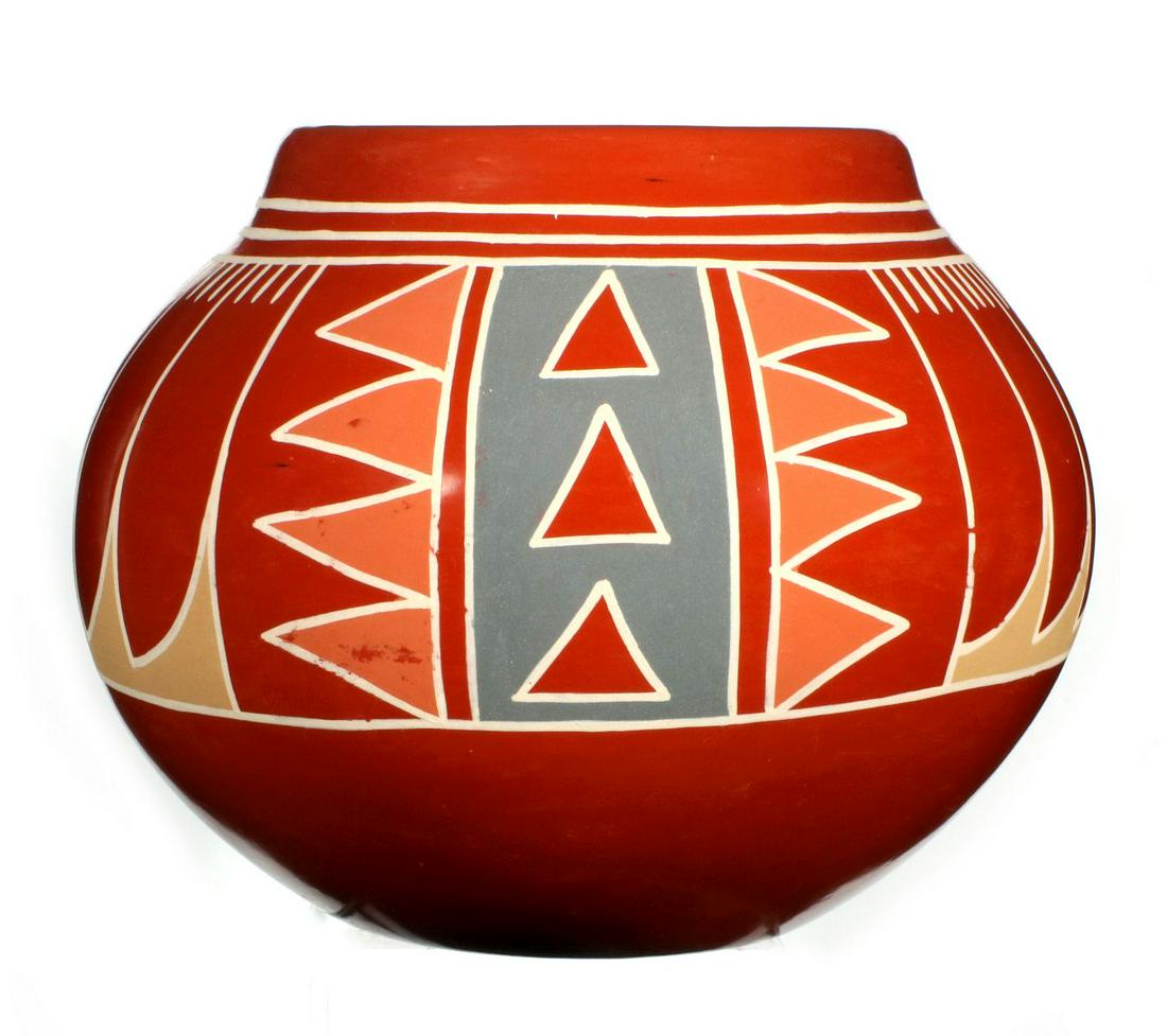 BELEN TAPIA (1935-1999) SANTA CLARA POTTERY JAR (1 of 9)
