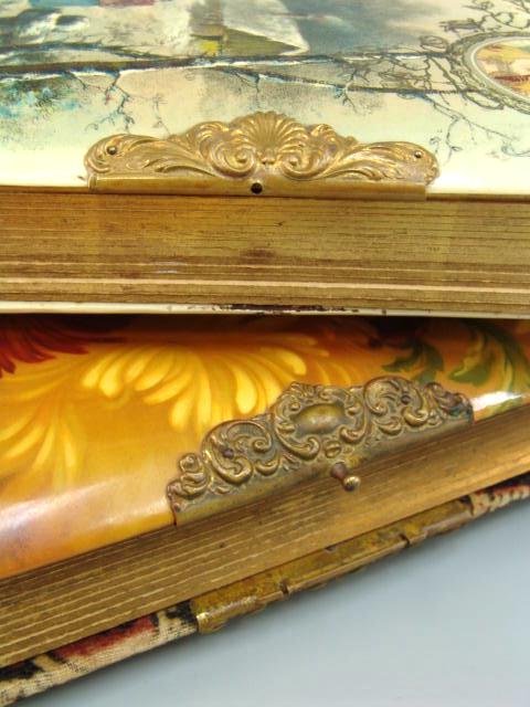 2 VICTORIAN CELLULOID PHOTO ALBUMS - 2