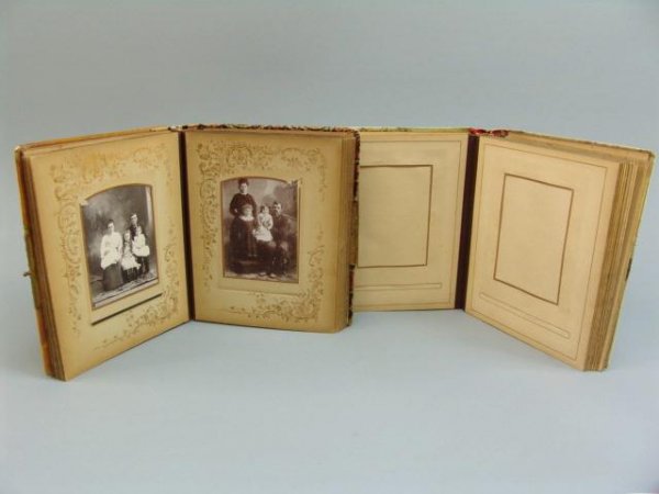 2 VICTORIAN CELLULOID PHOTO ALBUMS - 5