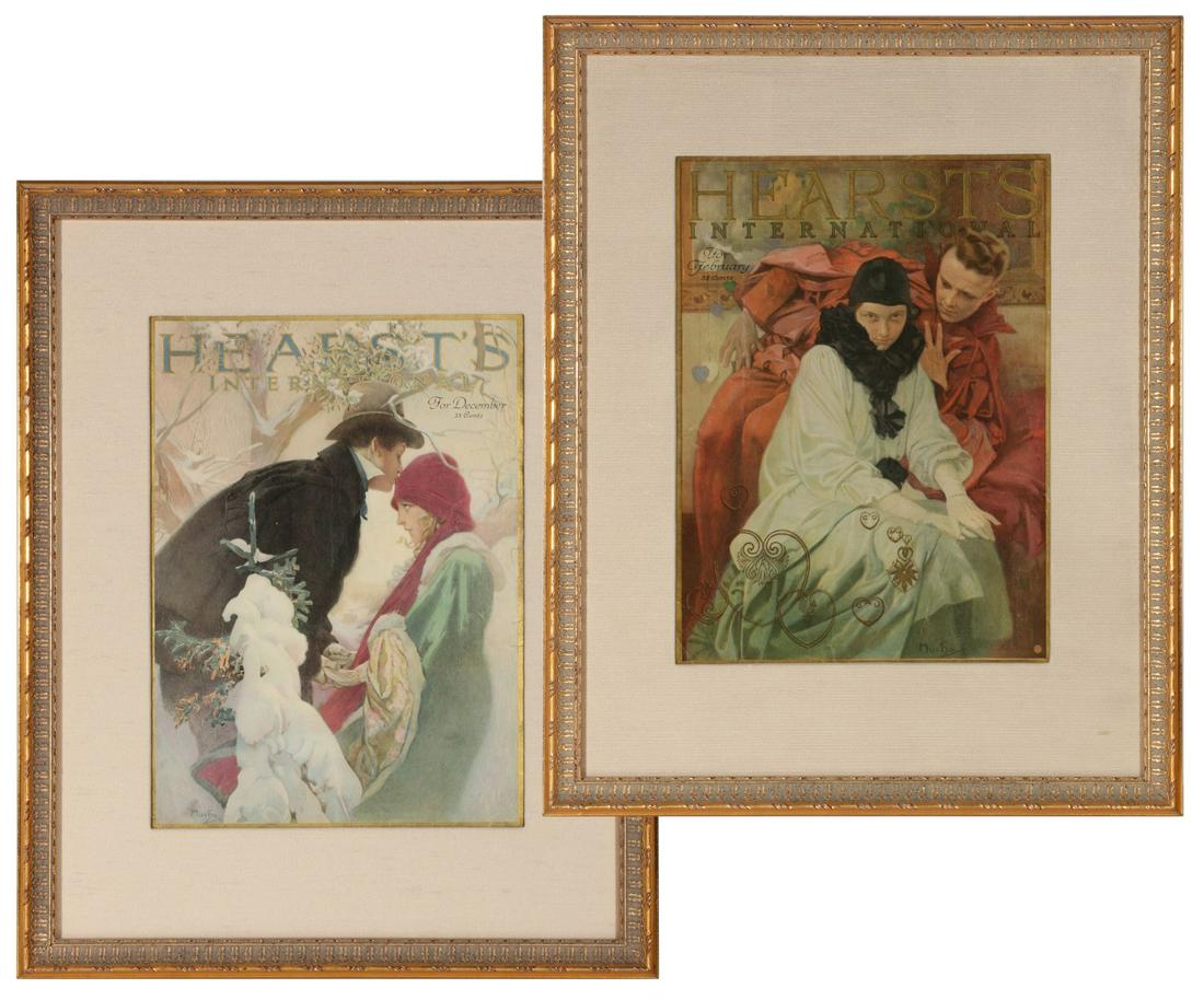 ALPHONSE MUCHA COVER ILLUSTRATION FOR HEARST'S MAGAZINE (1 of 19)