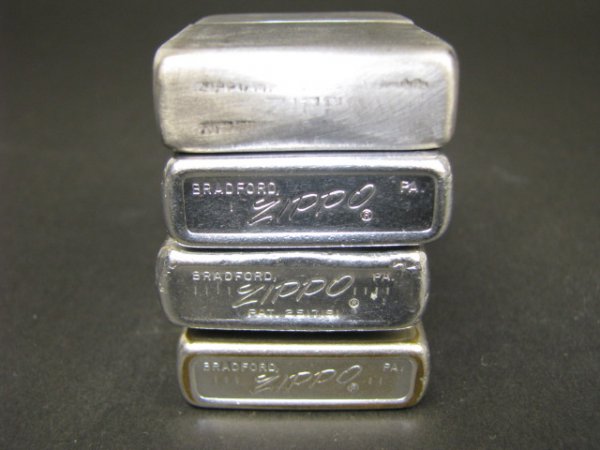 FOUR VINTAGE ZIPPO LIGHTERS - 2