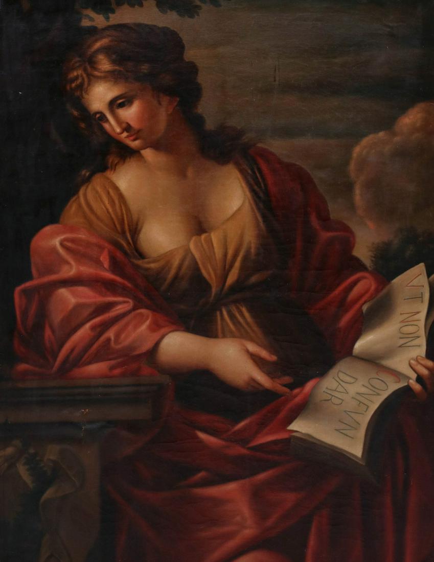 PORTRAIT OF THE CUMEAN SYBIL AFTER GIOVANNI ROMANELLI (1 of 15)