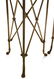 A PAIR 20TH CENT BRASS AND POLISHED GRANITE GUERIDONS - 5