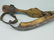 17: PAIR OF EARLY WOOD AND IRON ICE SKATES - 2