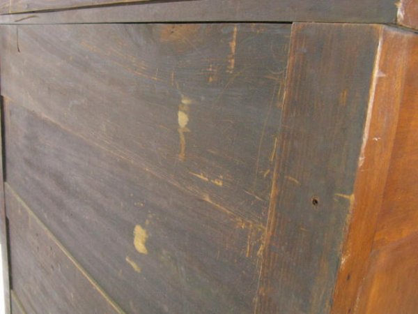 AMERICAN EMPIRE BUTLER'S DESK WITH BIRD'S EYE DETAI - 10