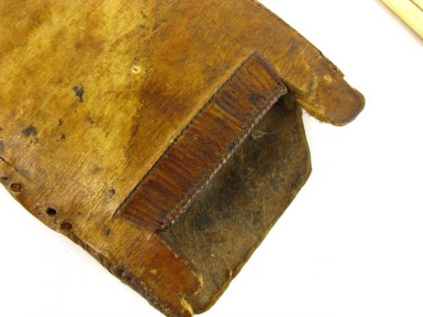 IVORY HANDLED KINDJAL DAGGER WITH VELLUM SHEATH - 8