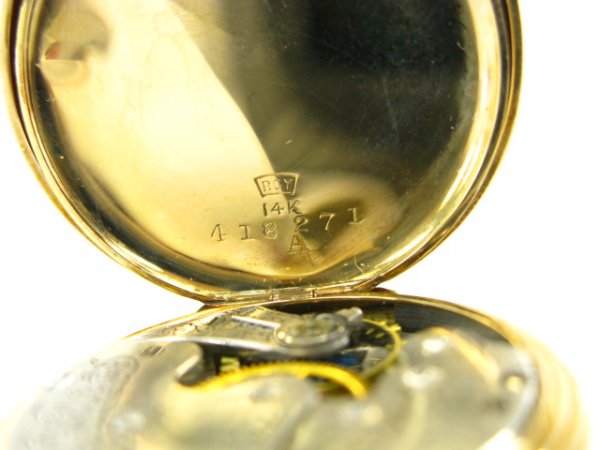AMERICAN WATHAM 14K GOLD SOLID LADY'S WATCH - 4