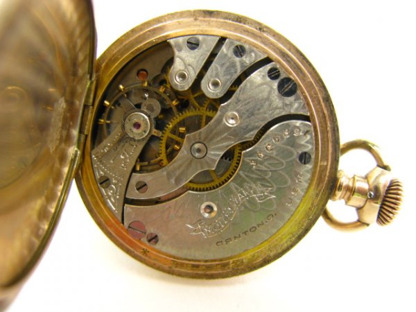 HAMPDEN MOLLY STARK LADY'S WATCH IN HUNTING CASE - 4