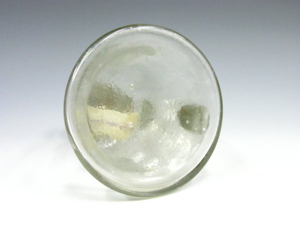 EARLY BLOWN GLASS MINI LAMP W/ HIGH FINGER LOOP - 5
