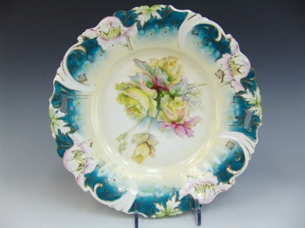 TWO R.S. PRUSSIA PLATES - 2