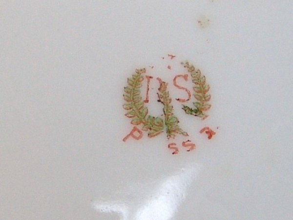 TWO R.S. PRUSSIA PLATES - 9