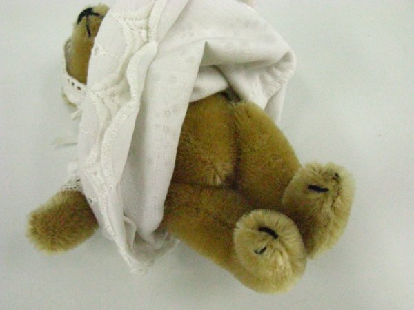 STEIFF BABY TEDDYBEAR IN NIGHT GOWN - 3
